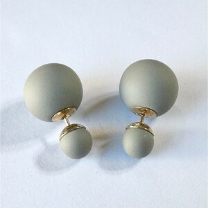 Authentic rare grey rubber Dior Tribales